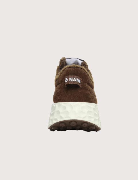 No Name Baskets Femme Carter Jogger Suède Marron - 6