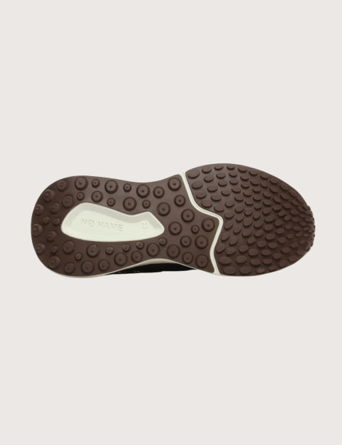 No Name Baskets Femme Carter Jogger Suède Marron - 5