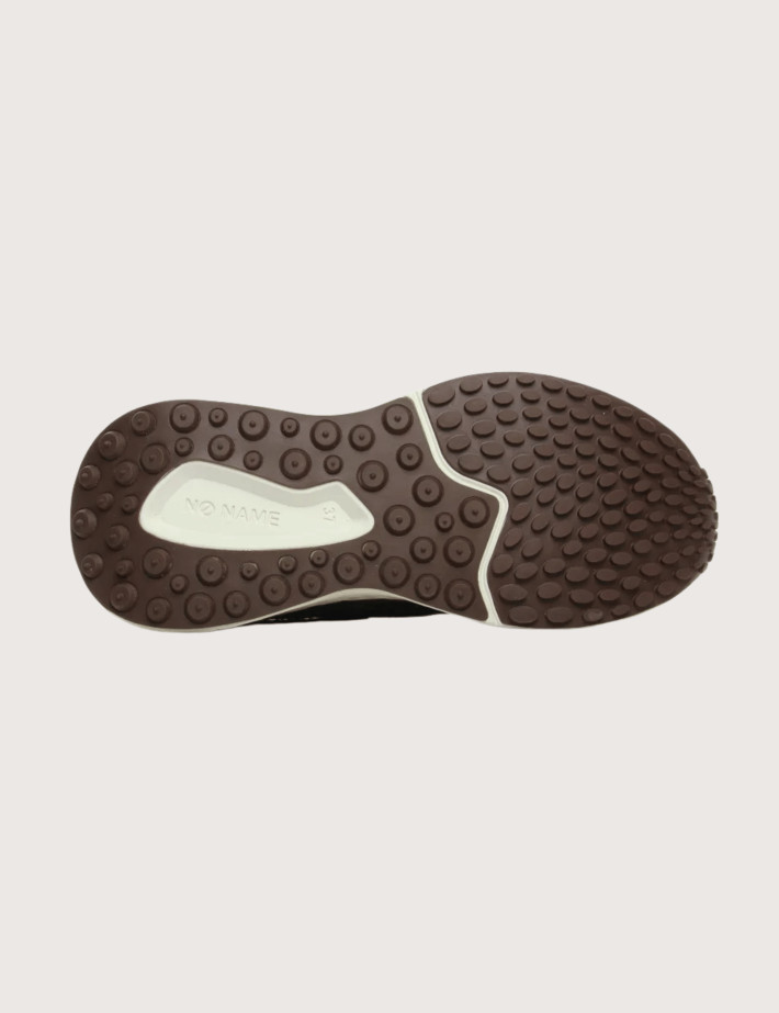 No Name Baskets Femme Carter Jogger Suède Marron - 5