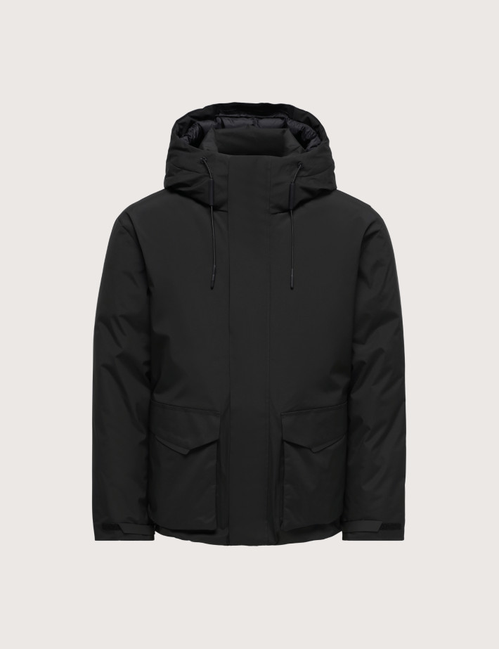 Only & Sons Blouson Homme Capuche Nate Noir - 2