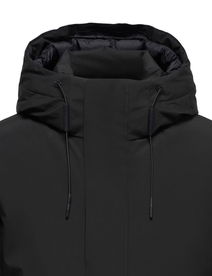 Only & Sons Blouson Homme Capuche Nate Noir - 3