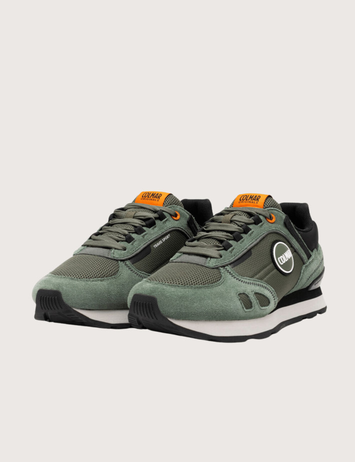 COLMAR Baskets Travis Sport Bold Kaki Homme - 2
