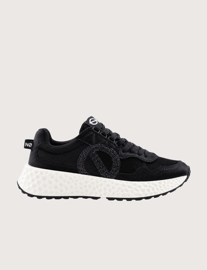 No Name Baskets Femme Carter Jogger Glitter Noir