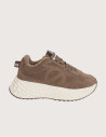 No Name Baskets Femme Carter Jogger Suède Chocolat