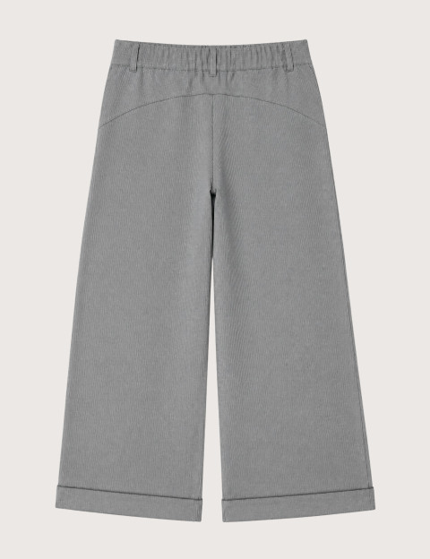 HBT DENIM WAFFLE CHINE | STAN Pantalon Femme Gris - 2