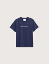 GERTRUDE T-Shirt Enfant Manches Courtes Little Leon Marine