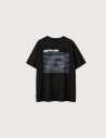 GERTRUDE T-Shirt Enfant Manches Courtes Little Leon Stripes Noir