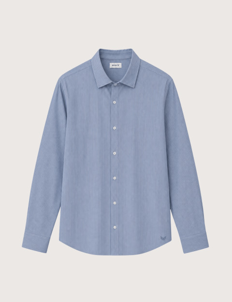 HBT TAILOR CHIC SHIRTING STRIPES | MILORD Chemise Homme Marine