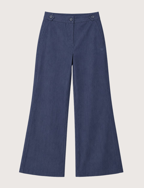 HBT PRECIEUX DENIM TECH | EDISON Pantalon Large Femme