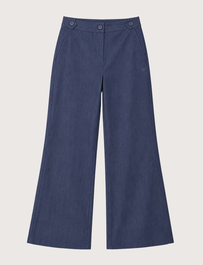 HBT PRECIEUX DENIM TECH | EDISON Pantalon Large Femme
