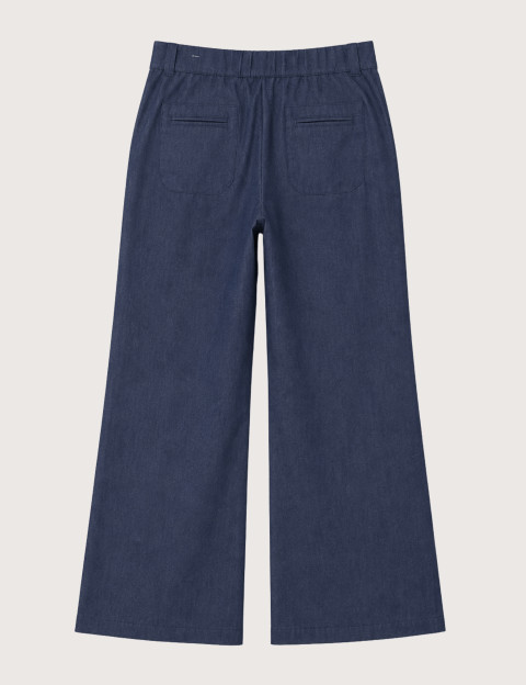 HBT PRECIEUX DENIM TECH | EDISON Pantalon Large Femme - 2