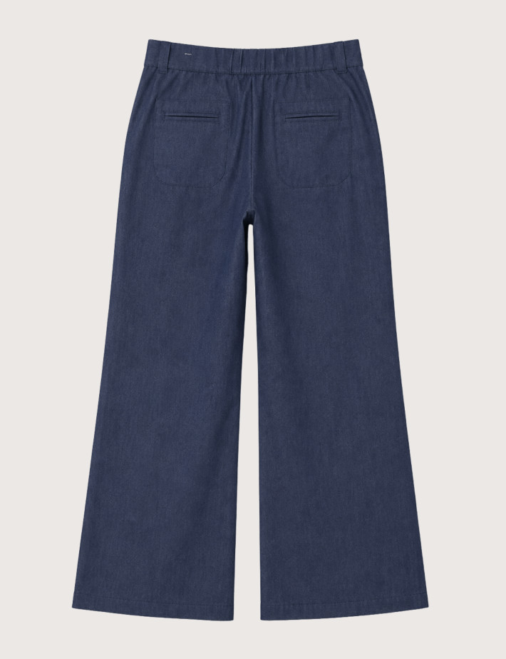 HBT PRECIEUX DENIM TECH | EDISON Pantalon Large Femme - 2