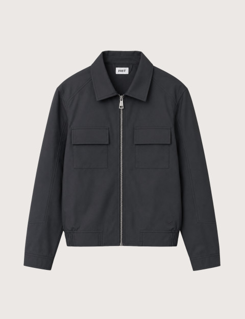 HBT BASICS DOUBLE FACE | MARLI Blouson Femme Noir