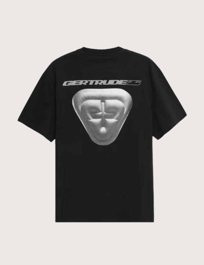 GERTRUDE T-Shirt Mixte Manches Courtes Leon Archive Noir - 2
