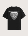 GERTRUDE T-Shirt Mixte Manches Courtes Leon Archive Noir - 2