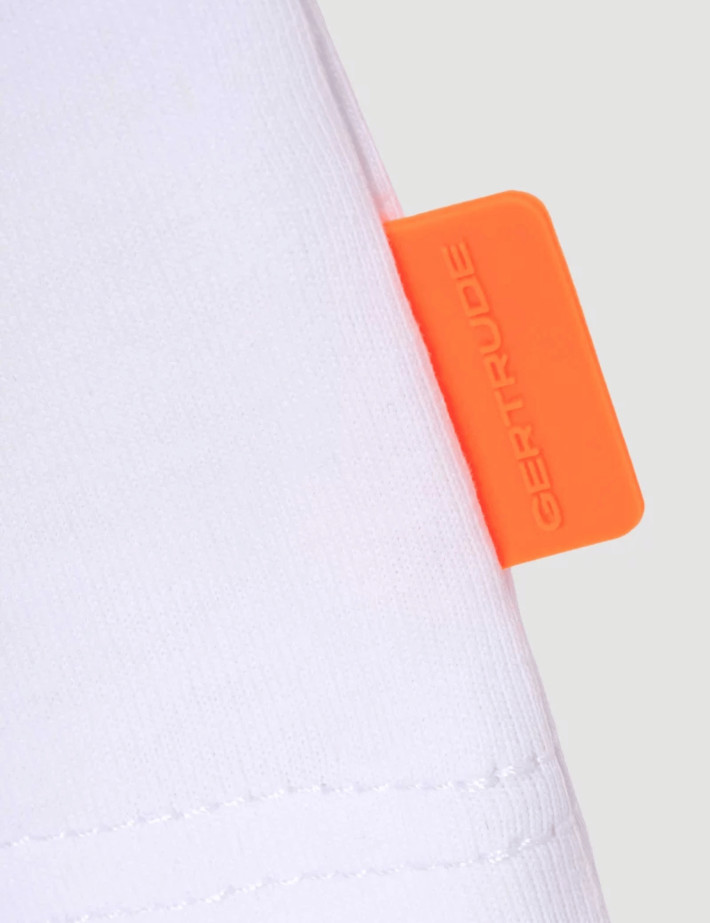 GERTRUDE T-Shirt Mixte Manches Courtes Leon Geo Blanc - 3