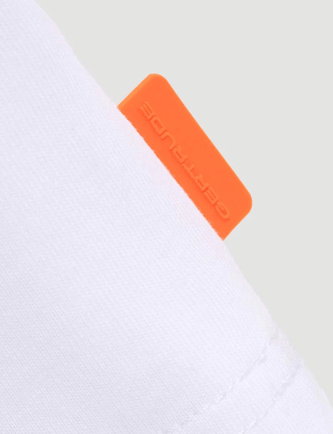 GERTRUDE T-Shirt Mixte Manches Courtes Leon Archive Blanc - 5