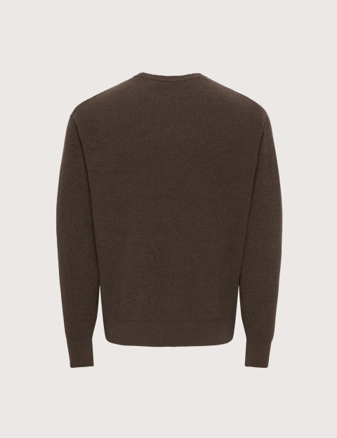 Only & Sons Pull Homme Rodger Marron - 2