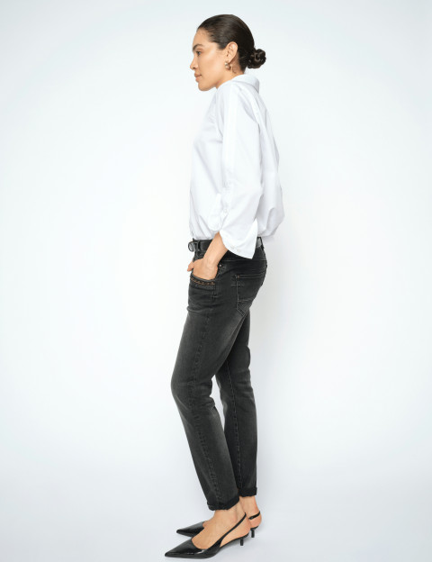 MOS MOSH Jean Femme Naomi Teni Gris - 3