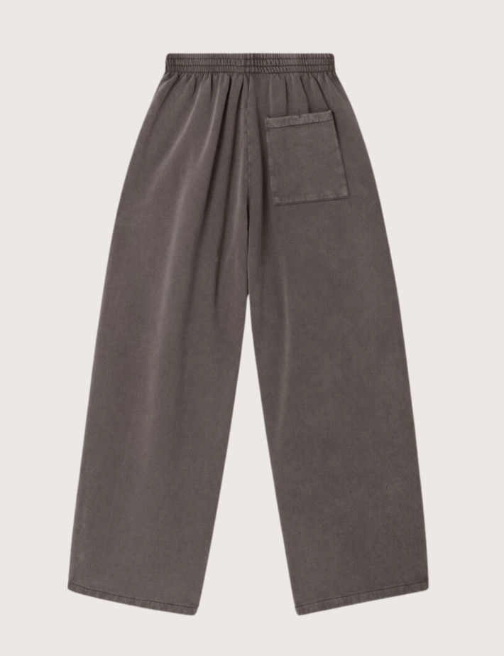 American Vintage Bas de Jogging Ample Femme Jitbay Cendre Vintage - 2