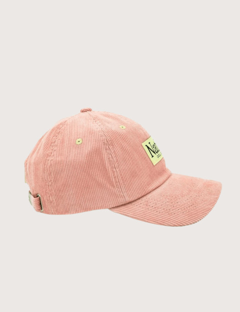 Natif Casquette Velours Côtelé Chill Club Rose - 2