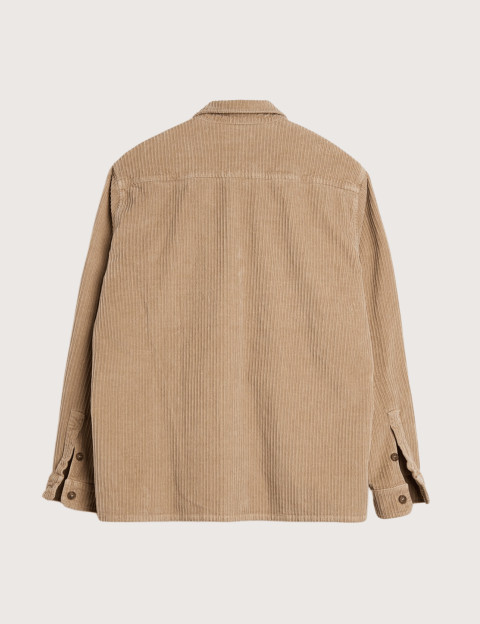 S001 Surchemise Homme Corduroy Sand - 2