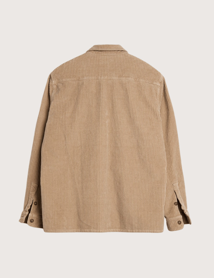 S001 Surchemise Homme Corduroy Sand - 2