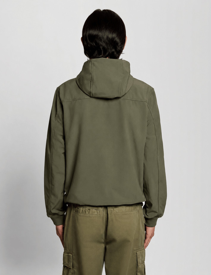 Lyle & Scott Veste Softshell Doublée Polaire Homme Kaki - 3