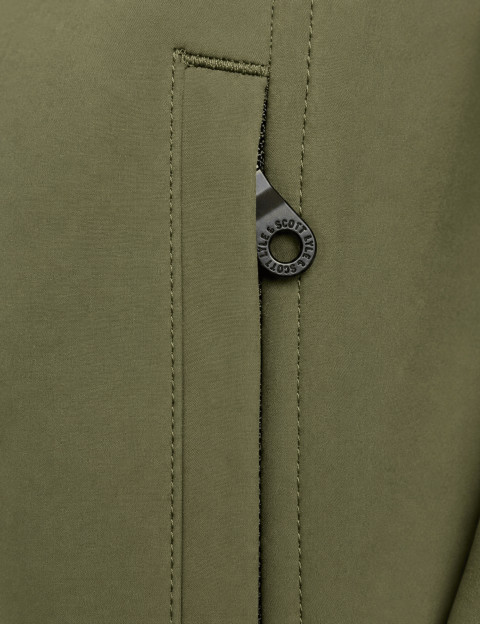 Lyle & Scott Veste Softshell Doublée Polaire Homme Kaki - 5