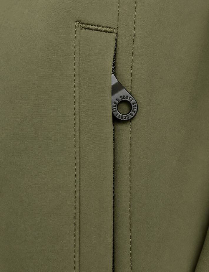 Lyle & Scott Veste Softshell Doublée Polaire Homme Kaki - 5
