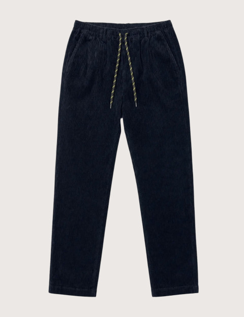 S001 Pantalon Homme Corduroy Regular Noir