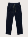 S001 Pantalon Homme Corduroy Regular Noir