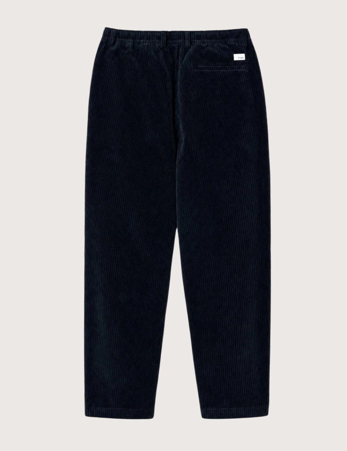 S001 Pantalon Homme Corduroy Regular Noir - 2