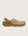Crocs Sabots Suède Vegan Stitch Clog Camel