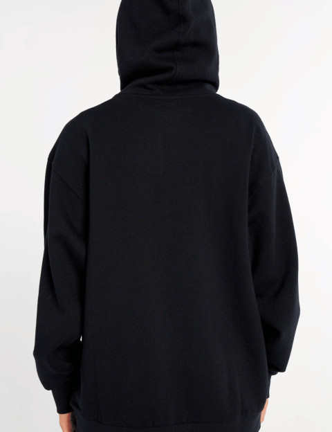 Eleven Paris Sweat à Capuche Mixte Cordons Colorés Moon Noir - 4