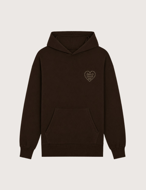 Eleven Paris Sweat à Capuche Mixte Thalia Cacao