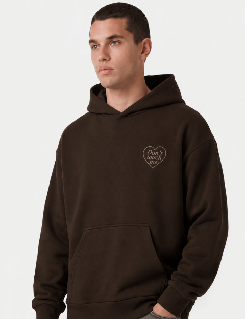Eleven Paris Sweat à Capuche Mixte Thalia Cacao - 4