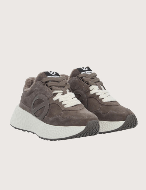 No Name Baskets Femme Carter Jogger Suède Carbone - 2