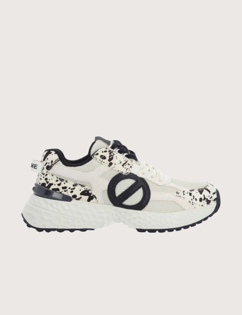 No Name Baskets Femme Carter 2.0 Runner Beige Noir