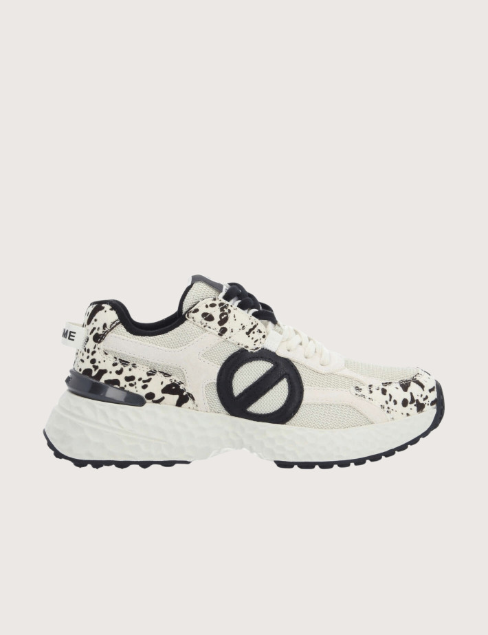 No Name Baskets Femme Carter 2.0 Runner Beige Noir