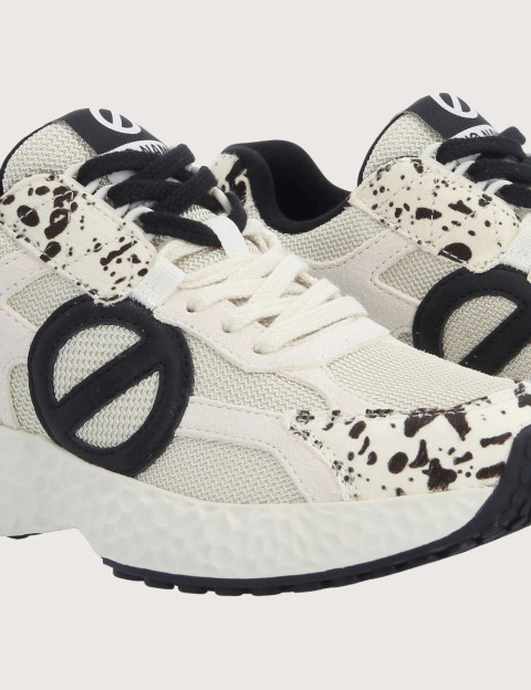 No Name Baskets Femme Carter 2.0 Runner Beige Noir - 4