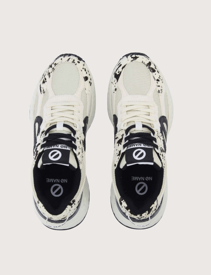 No Name Baskets Femme Carter 2.0 Runner Beige Noir - 5