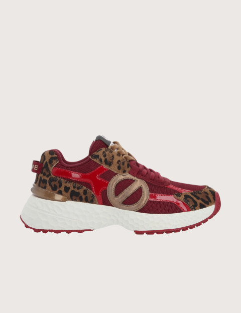 No Name Baskets Femme Carter 2.0 Runner Bordeaux Marron