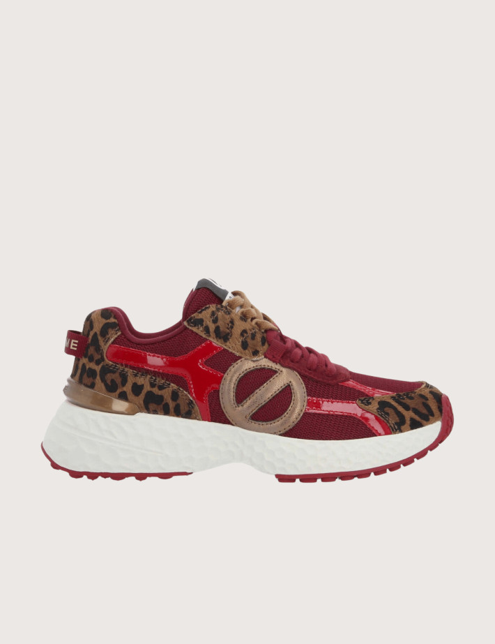 No Name Baskets Femme Carter 2.0 Runner Bordeaux Marron