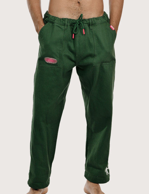 Natif Pantalon Unisexe Endless Summer Denim Kaki