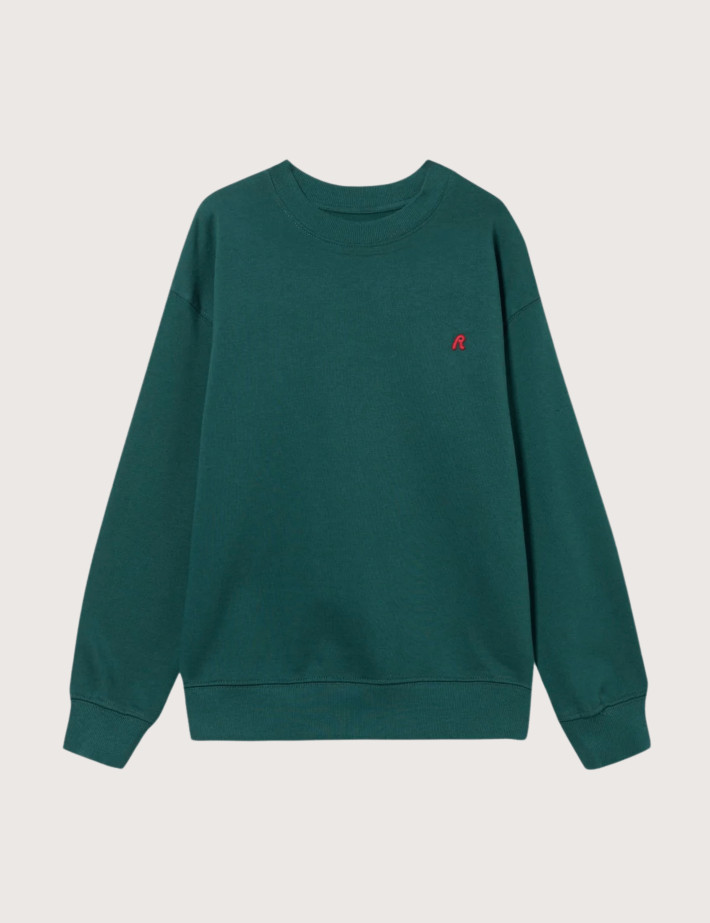REPLAY Pull Enfant Vert Bouteille C00U