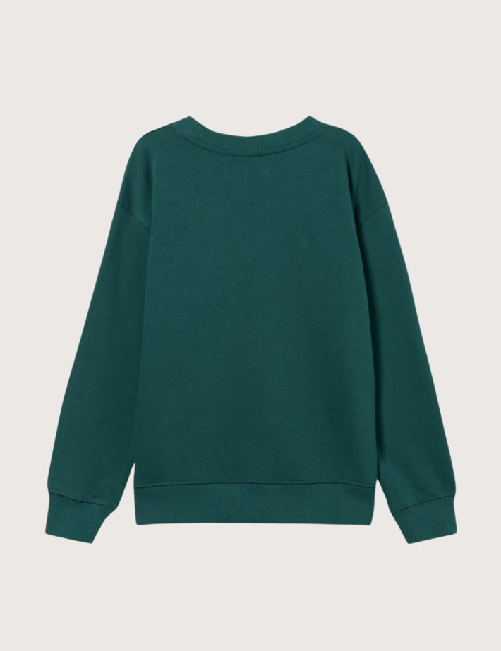 REPLAY Pull Enfant Vert Bouteille C00U - 2
