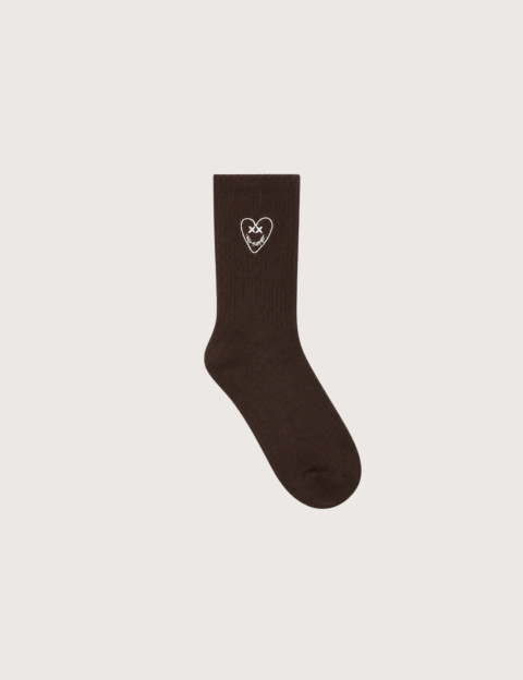 Eleven Paris Chaussettes Mixtes Jaselle Cacao