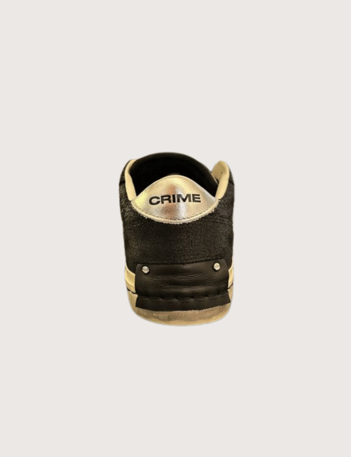Crime London Baskets Basses Femme Playoff Noir - 4