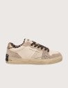 Crime London Baskets Basses Femme Playoff Blanc
